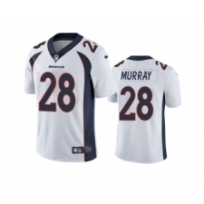 Men's Denver Broncos #28 Latavius Murray White Vapor Untouchable Stitched Jersey