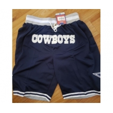 Men's Dallas Cowboys Navy Blue Just Don Shorts