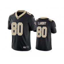 Men's New Orleans Saints #80 Jarvis Landry Black Vapor Limited Stitched Jersey