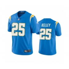 Men's Los Angeles Chargers #25 Joshua Kelley Blue Vapor Untouchable Limited Stitched Jersey