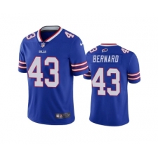 Men's Buffalo Bills #43 Terrel Bernard Blue Vapor Untouchable Limited Stitched Jersey