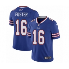 Men's Nike Buffalo Bills #16 Robert Foster Royal Blue Team Color Vapor Untouchable Limited Player NFL Jersey