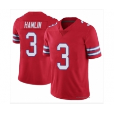 Women's Buffalo Bills #3 Damar Hamlin Red Jersey
