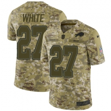 Youth Nike Buffalo Bills #27 Tre'Davious White Limited Camo 2018 Salute to Service NFL Jersey