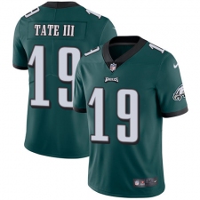 Youth Nike Philadelphia Eagles #19 Golden Tate III Midnight Green Team Color Vapor Untouchable Limited Player NFL Jersey