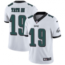 Youth Nike Philadelphia Eagles #19 Golden Tate III White Vapor Untouchable Limited Player NFL Jersey