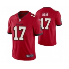 Men's Tampa Bay Buccaneers #17 Russell Gage Red Vapor Untouchable Limited Stitched Jersey
