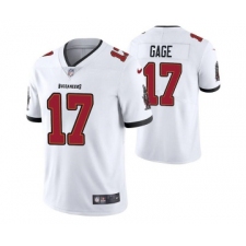 Men's Tampa Bay Buccaneers #17 Russell Gage White Vapor Untouchable Limited Stitched Jersey