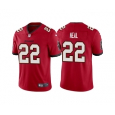 Men's Tampa Bay Buccaneers #22 Keanu Neal Red Vapor Untouchable Limited Stitched Jersey