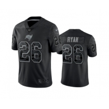 Men's Tampa Bay Buccaneers #26 Logan Ryan Black Reflective Limited Stitched Jersey