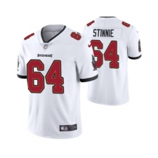 Men's Tampa Bay Buccaneers #64 Aaron Stinnie White Vapor Untouchable Limited Stitched Jersey