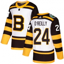 Men's Adidas Boston Bruins #24 Terry O'Reilly Authentic White 2019 Winter Classic NHL Jersey