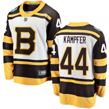 Men's Boston Bruins #44 Steven Kampfer White 2019 Winter Classic Fanatics Branded Breakaway NHL Jersey