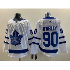 Men's Toronto Maple Leafs #90 Ryan O'Reilly White Stitched Jersey