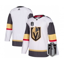 Men's Vegas Golden Knights Blank White 2023 Stanley Cup Final Stitched Jersey
