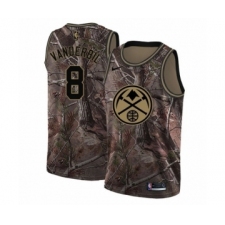 Men's Nike Denver Nuggets #8 Jarred Vanderbilt Swingman Camo Realtree Collection NBA Jersey