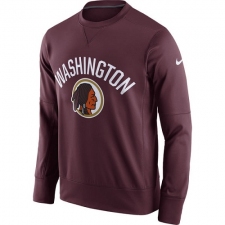 NFL Men's Washington Redskins Nike Burgundy Circuit Alternate Sideline Performance Sweatshirt