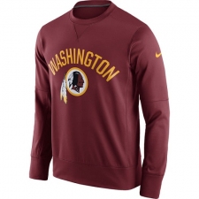 NFL Men's Washington Redskins Nike Burgundy Sideline Circuit Performance Sweatshirt
