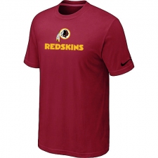 Nike Washington Redskins Authentic Logo NFL T-Shirt - Red
