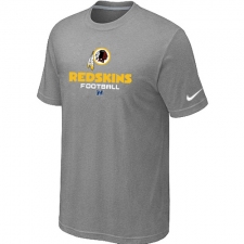 Nike Washington Redskins Critical Victory NFL T-Shirt - Grey