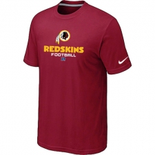 Nike Washington Redskins Critical Victory NFL T-Shirt - Red