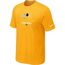 Nike Washington Redskins Critical Victory NFL T-Shirt - Yellow
