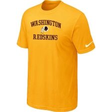 Nike Washington Redskins Heart & Soul NFL T-Shirt - Yellow
