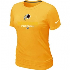 Nike Washington Redskins Women's Critical Victory NFL T-Shirt - Gold