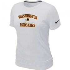 Nike Washington Redskins Women's Heart & Soul NFL T-Shirt - White