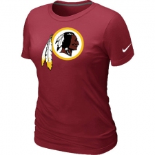 Nike Washington Redskins Women's Legend Logo Dri-FIT NFL T-Shirt - Red
