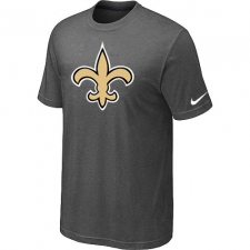 Nike New Orleans Saints Sideline Legend Authentic Logo Dri-FIT NFL T-Shirt - Dark Grey