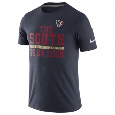 NFL Houston Texans Nike 2015 AFC South Division Champions T-Shirt - Navy