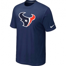 Nike Houston Texans Sideline Legend Authentic Logo Dri-FIT NFL T-Shirt - Navy Blue