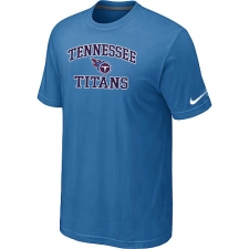 Nike Tennessee Titans Heart & Soul NFL T-Shirt - Light Blue