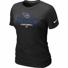 Nike Tennessee Titans Women's Critical Victory NFL T-Shirt - Black