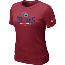 Nike Tennessee Titans Women's Critical Victory NFL T-Shirt - Red