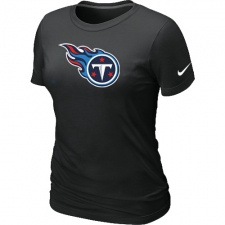 Nike Tennessee Titans Women's Legend Logo Dri-FIT NFL T-Shirt - Black