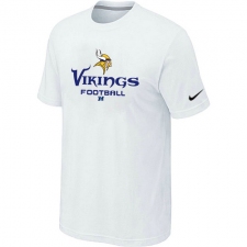 Nike Minnesota Vikings Critical Victory NFL T-Shirt - White