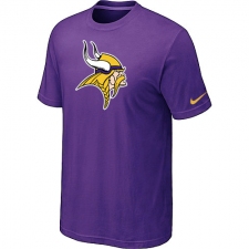 Nike Minnesota Vikings Sideline Legend Authentic Logo Dri-FIT NFL T-Shirt - Purple