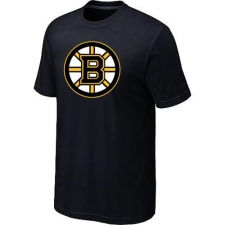 NHL Men's Boston Bruins Big & Tall Logo T-Shirt - Black