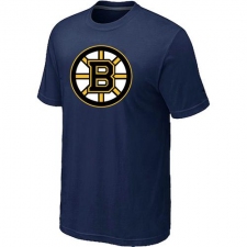 NHL Men's Boston Bruins Big & Tall Logo T-Shirt - Navy