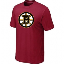 NHL Men's Boston Bruins Big & Tall Logo T-Shirt - Red