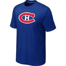 NHL Men's Montreal Canadiens Big & Tall Logo T-Shirt - Blue