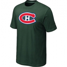 NHL Men's Montreal Canadiens Big & Tall Logo T-Shirt - Dark Green