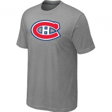 NHL Men's Montreal Canadiens Big & Tall Logo T-Shirt - Grey