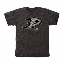NHL Men's Anaheim Ducks Black Rink Warrior Tri-Blend T-Shirt