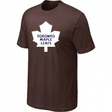NHL Men's Toronto Maple Leafs Big & Tall Logo T-Shirt - Brown