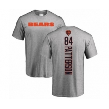 Football Chicago Bears #84 Cordarrelle Patterson Ash Backer T-Shirt