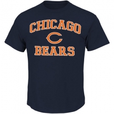 NFL Chicago Bears Majestic Big and Tall Heart & Soul III T-Shirt 