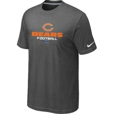 Nike Chicago Bears Critical Victory NFL T-Shirt - Dark Grey
